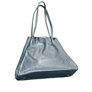 Streets ahead leather tote